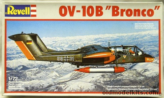 Revell 1/72 OV-10B Bronco - Luftwaffe, 4128 plastic model kit